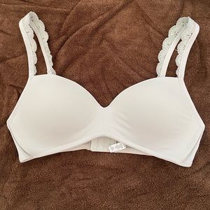 Grey aerie unlined bra/bralette